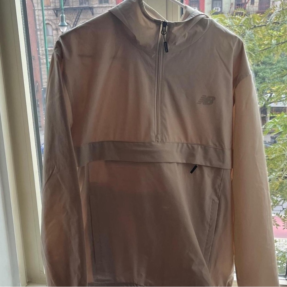 New Balance Light Tan Windbreaker